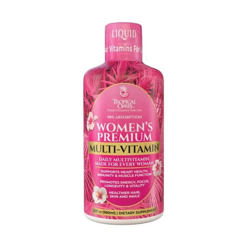 Women's Multivitamin Liquid 32 Oz by Tropical Oasis