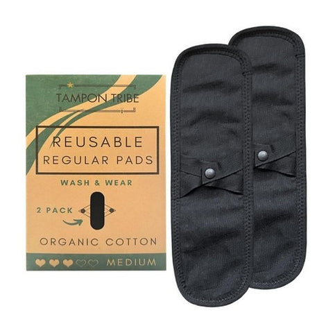 Reusable Regular Pads Medium 2 Pack by Tampon Tribe
