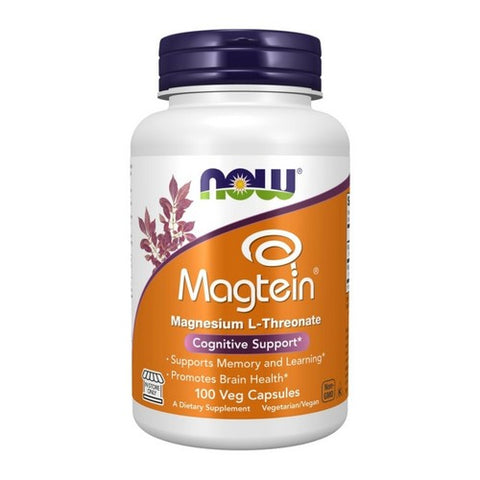 Magtein 100 Veg Caps by Now Foods