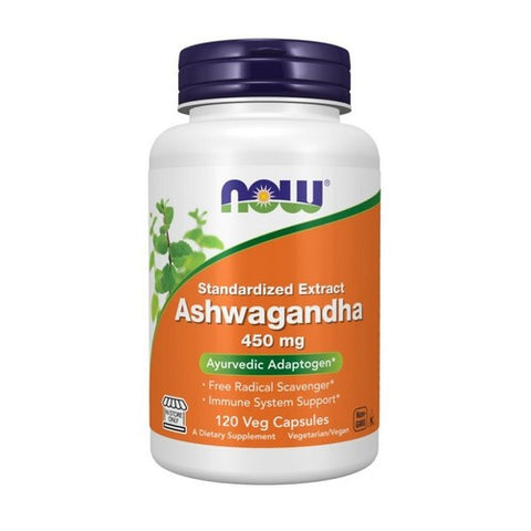 Ashwagandha 120 Veg Caps by Now Foods