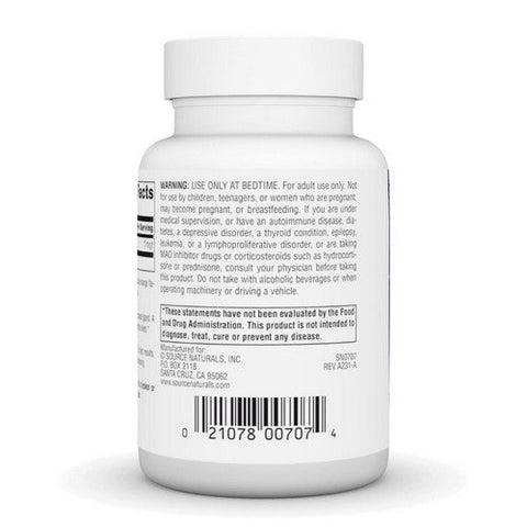 Source Naturals, Sleep Science Melatonin Orange, 1 mg, Sublingual Orange 200 Tabs Source Naturals