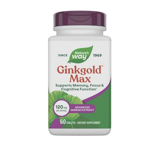 Ginkgold Max 60 Tabs by Nature's Way