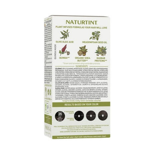 Naturtint, Permanent Hair Color 3N Dark Chestnut Brown, 5.07 Oz Naturtint