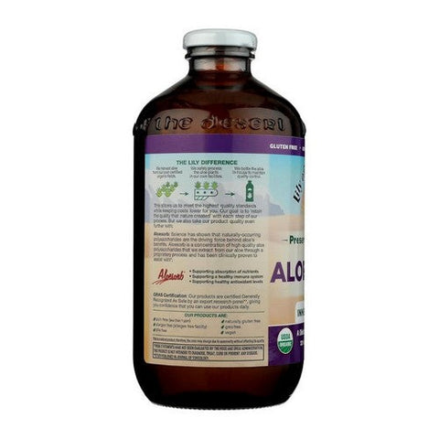 Lily Of The Desert, Aloe Vera Juice Inner Fillet Preservative Free, Preservative Free 32OZ Lily Of The Desert