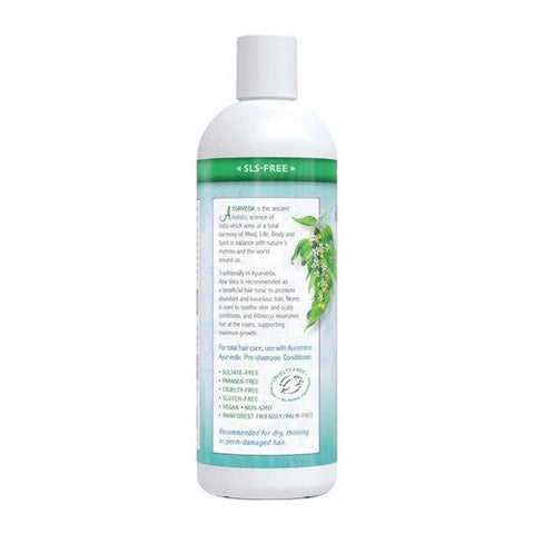 Auromere, Ayurvedic Shampoo Aloe Vera Neem, 16 Oz Auromere