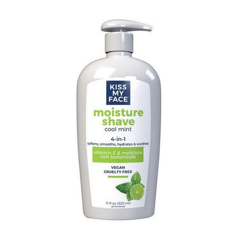 Kiss My Face, 4 In 1 Moisture Shave Lotion Cool Mint, 11 Oz Kiss My Face