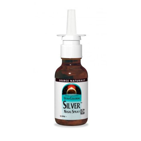Source Naturals, Ultra Colloidal Silver Nasal Spray, 10 ppm, 1 Fl Oz Source Naturals