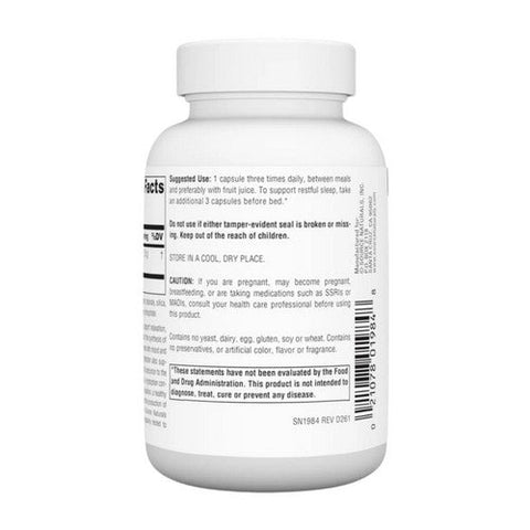 Source Naturals, L-Tryptophan, 500 MG, 60 Caps Source Naturals