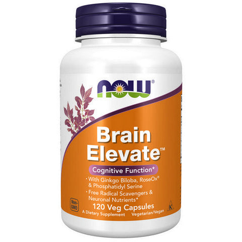 Now Foods, Brain Elevate, 120 Veg Caps Now Foods