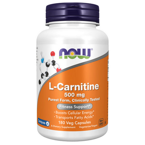 L-Carnitine 180 Veg Caps by Now Foods
