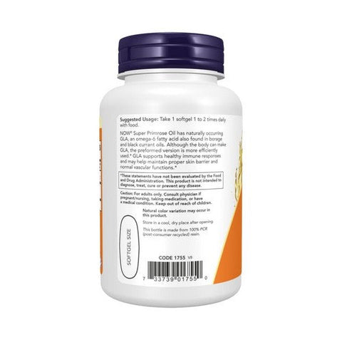 Now Foods, Super Primrose, 1300 mg, 60 Softgels Now Foods
