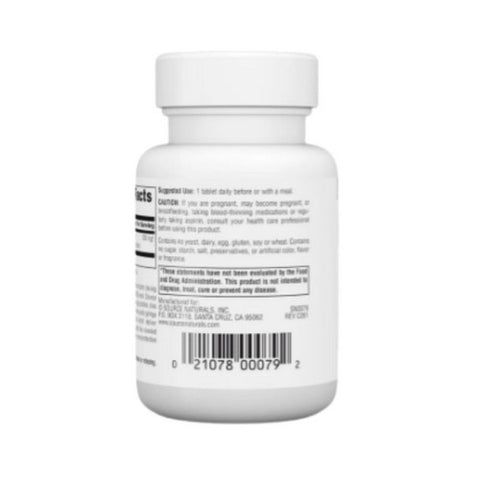 Source Naturals, Ginkgo-24 Biloba Extract, 120 MG, 60 Tabs