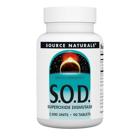Source Naturals, Sod 2000 Units, 90 Tabs Source Naturals