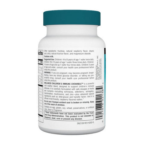 Source Naturals, Children's Immune Chewable Wafer, 30 wafers Source Naturals