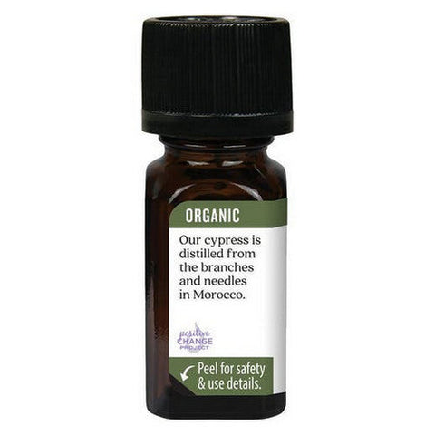 Aura Cacia, Organic Cypress Essential Oil, 0.25 Oz Aura Cacia