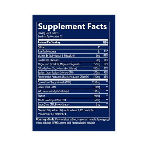 Trace Minerals, Electrolyte Stamina, 300 Tabs Trace Minerals