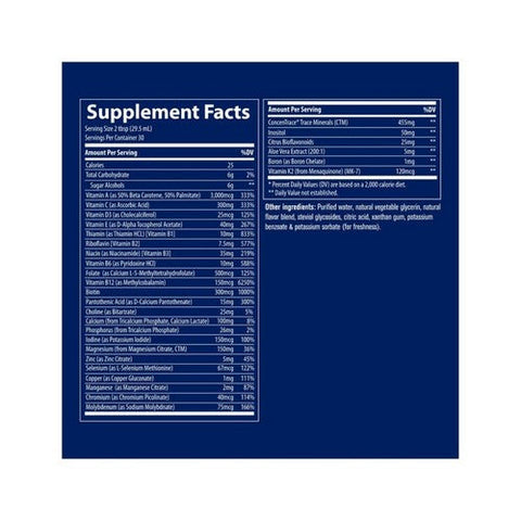 Trace Minerals, Multi Vitamin-Mineral Tropical Mixed Berry, Berry 32 oz Trace Minerals