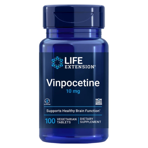 Life Extension, Vinpocetine, 10 Mg, 100 Veg Tablets Life Extension