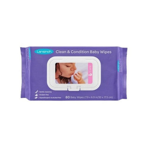 Lansinoh Laboratories, Clean And Condition Cloths, Pack Of 80 Lansinoh Laboratories